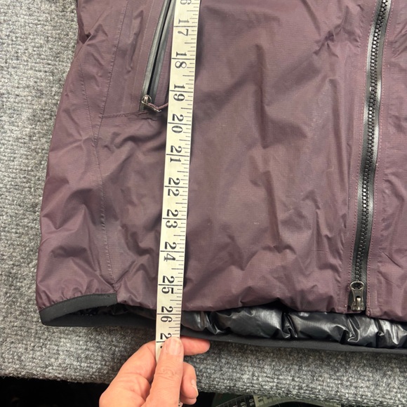 MOUNTAIN HARDWEAR Women’s Storm Whisperer Down Jacket color: Blackberry - XS - Picture 8 of 12